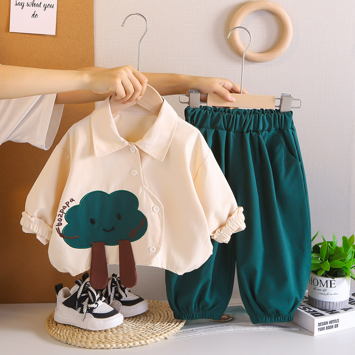 Autumn shirt for boys