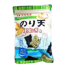 日本食品一榮洋蔥味海苔天婦羅膨化米餅米果日式進口休閑零食136g