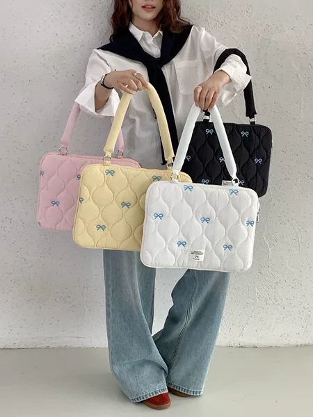 Korean New Butterfly Laptop Bag 15.6inch Ins Popular Cross-Border Inner Bag 13.3inch