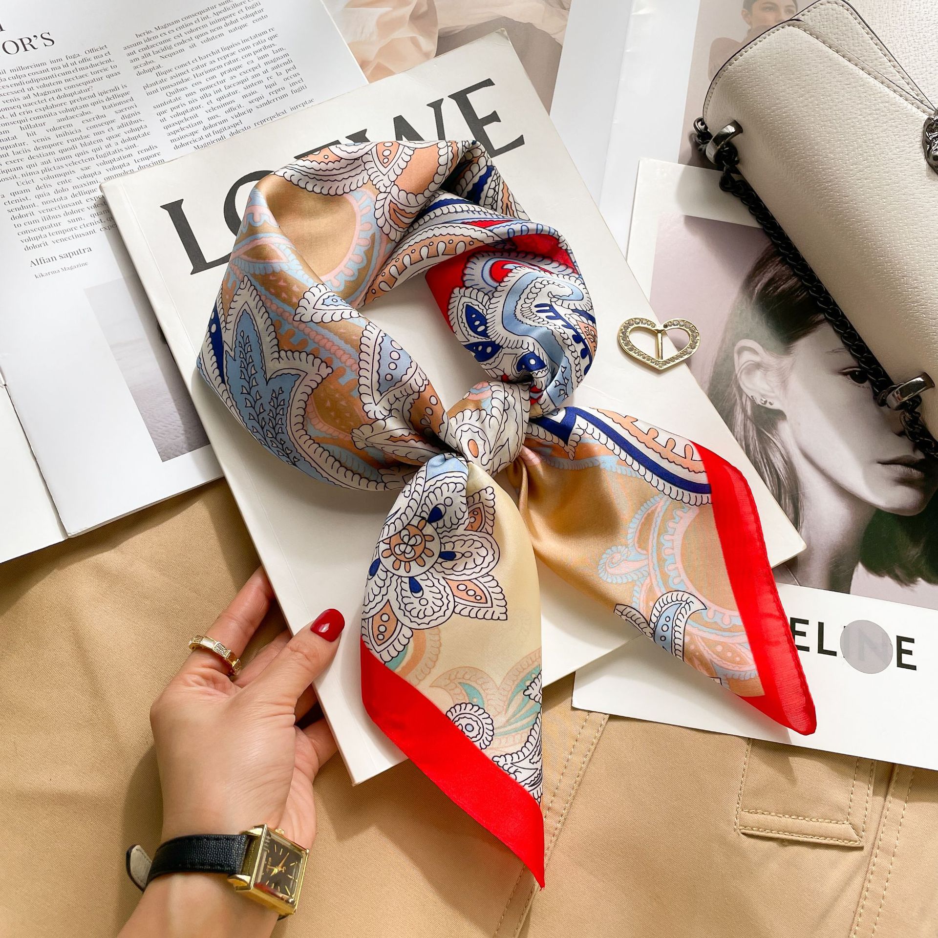 A0187 붉은 측면 캐슈 꽃