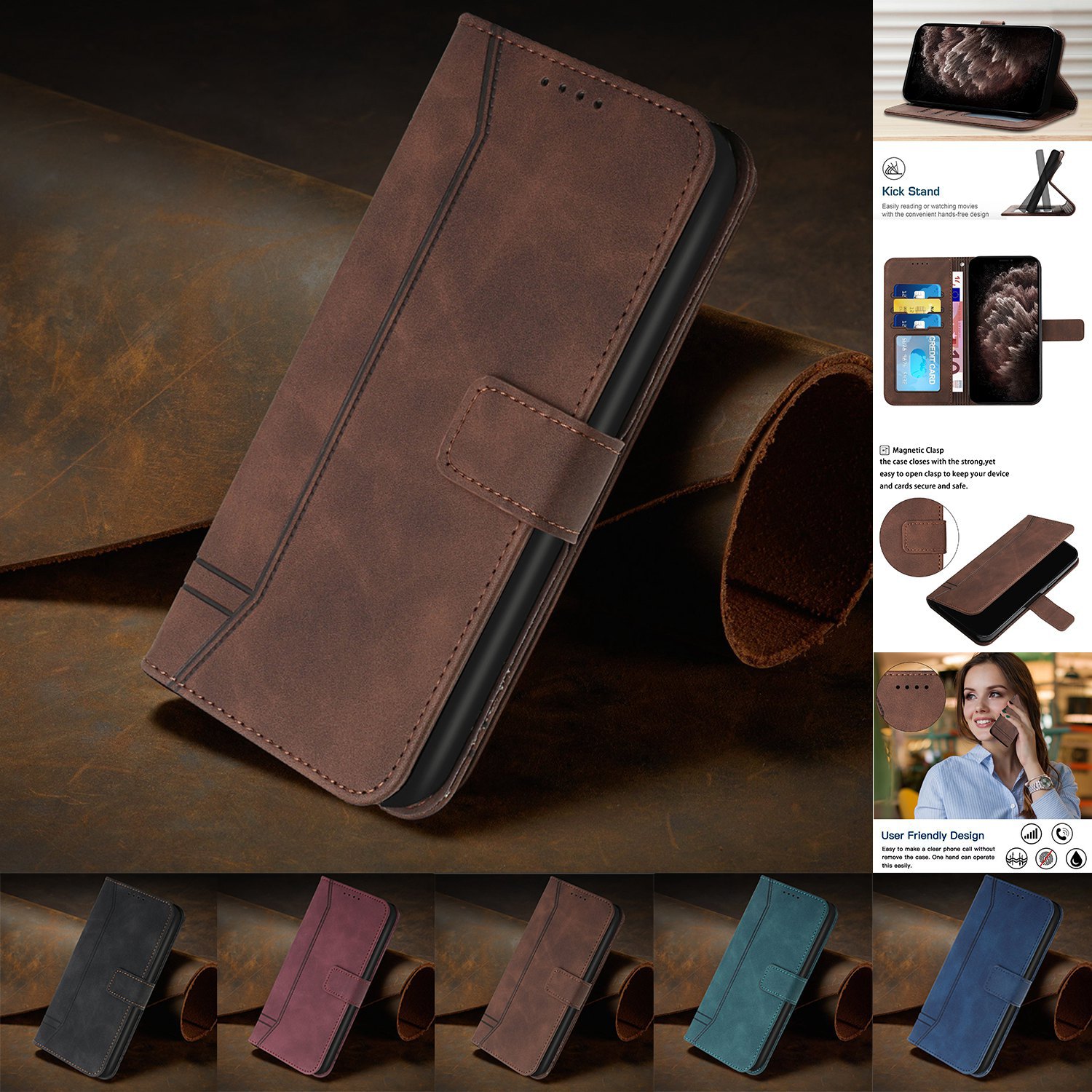 For millet 12X mobile phone case Red Rice NOTE11 skin-feeling embossed flip card wallet leather case 10C protective case