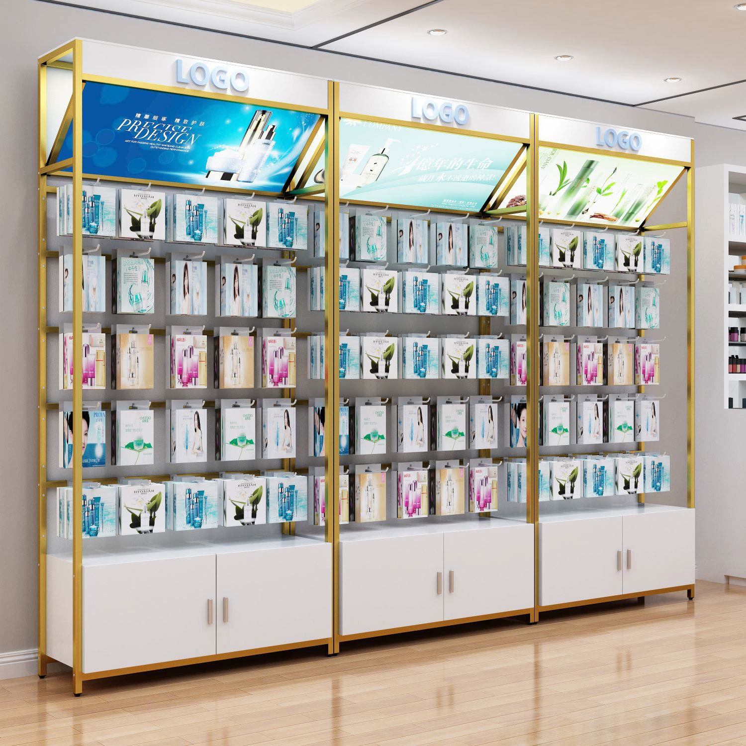 Витрины, полки, стеллажи для косметики, контейнеры для хранения матери и ребенка, стеллажи для демонстрации товаров, витрины для супермаркетов, витрины