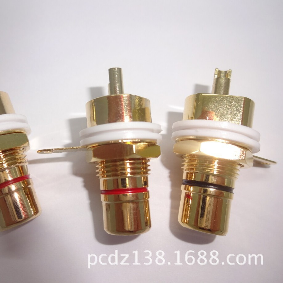 RCA0581A/高端RCA座/台湾莲花座/台产RCA母座