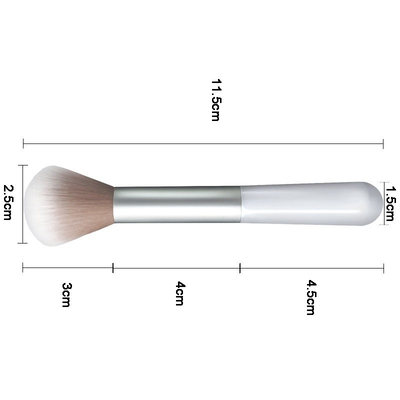 Factory direct sales of single small Odin powder brush, highlighter brush, blush brush, portable short beauty tool, makeup brush undefined