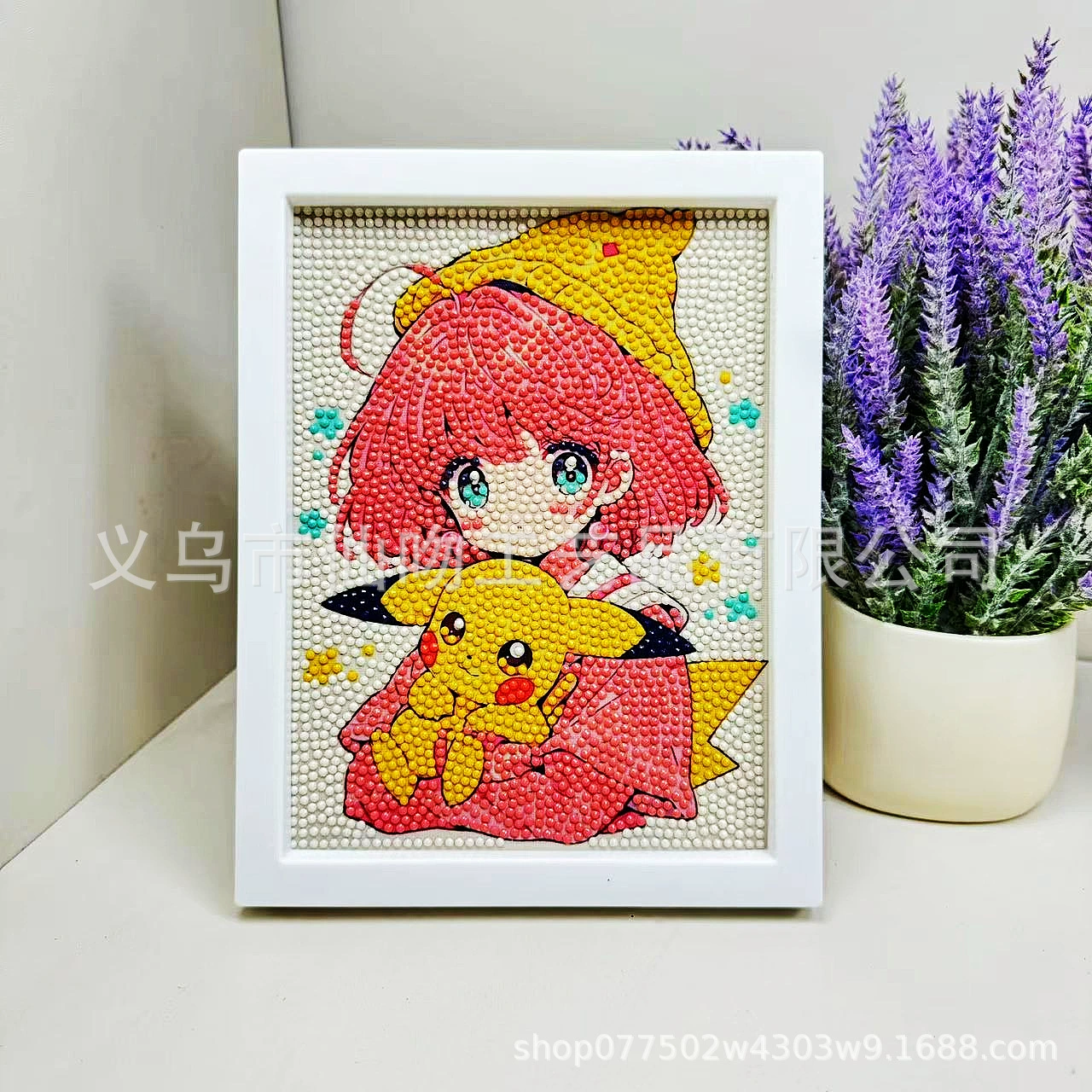 Набор для алмазной живописи Sanrio Kuromi, 17×22 см пластиковая рамка, набор для творчества DIY для детей