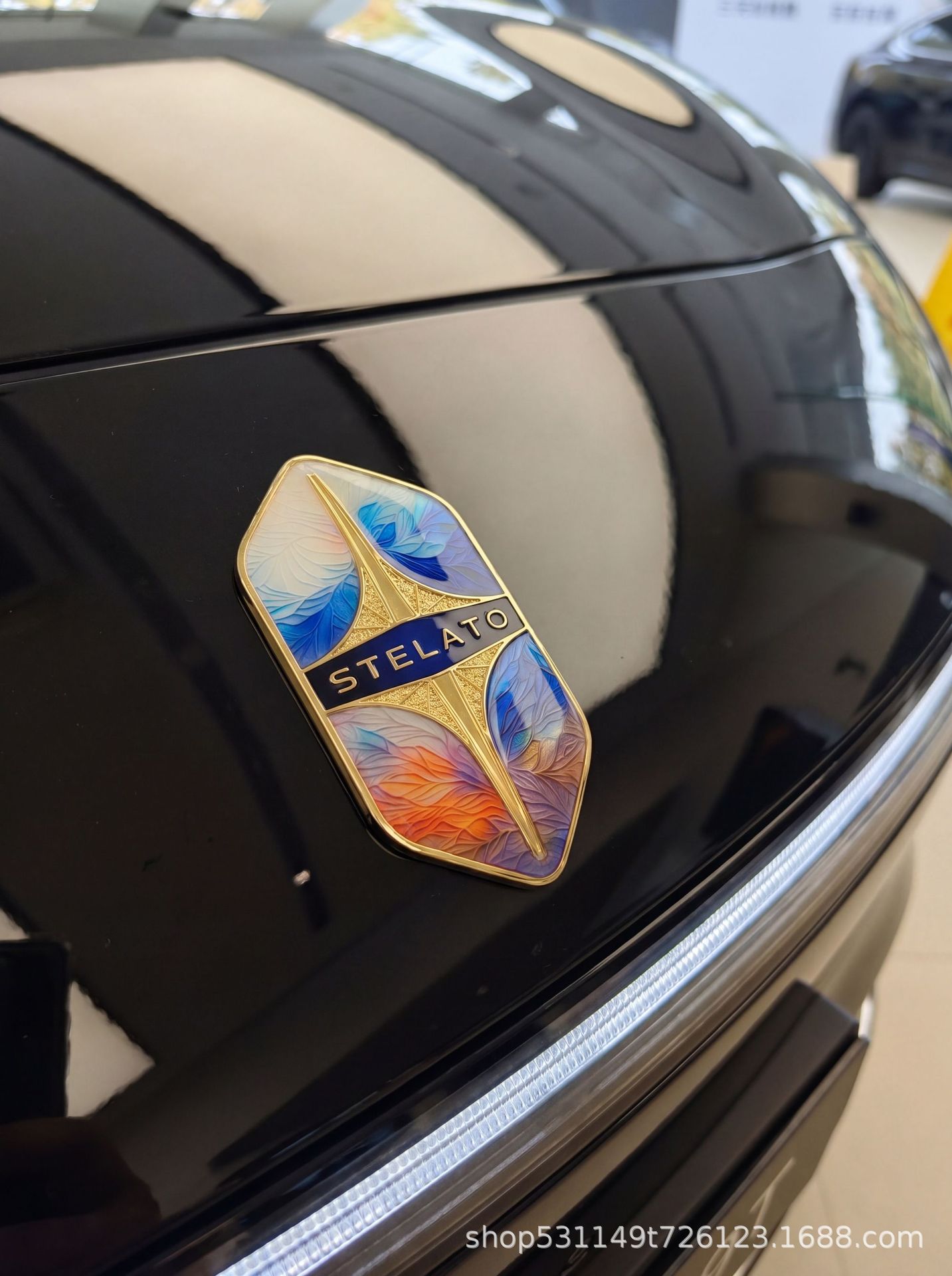Suitable for Xiangjie S9/S9T Replacement Models, Special Imitation Enamel Car Logo, Zinc Alloy Car Decoration Modification