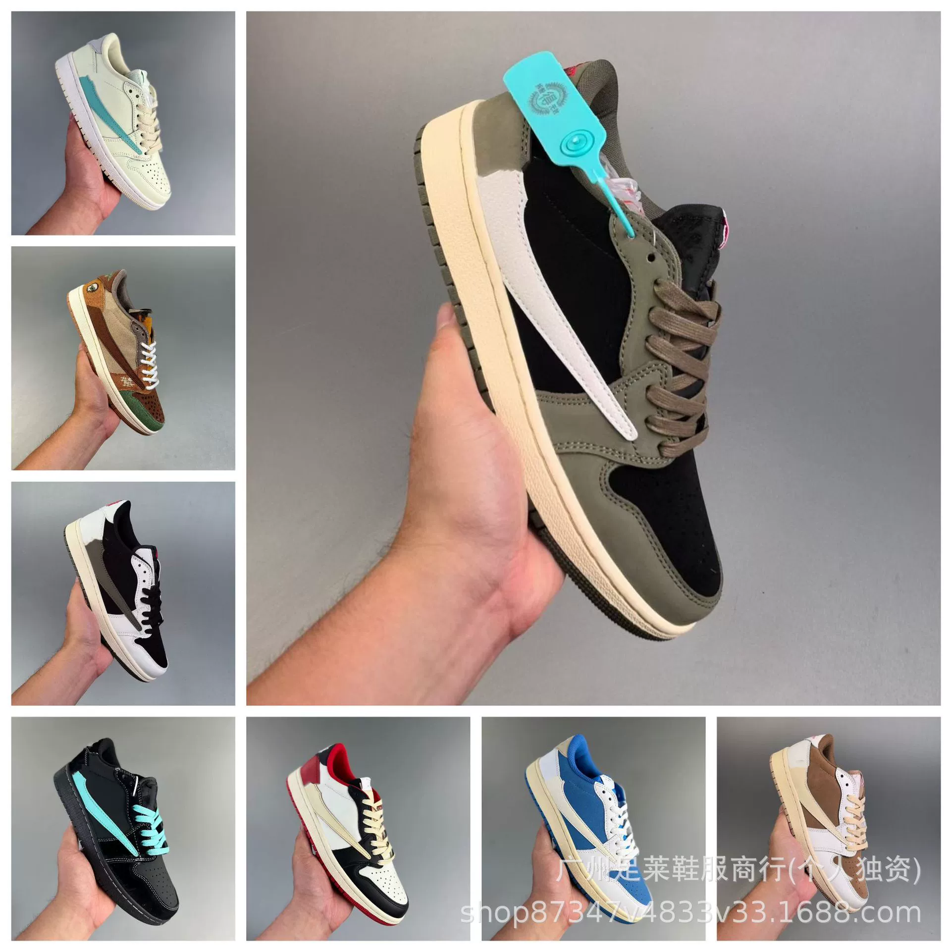 Putian Aj1 Low-Top Lightning Reverse Hook Black Warrior Fujiwara Hiroshi Jordan 1 Men's and Women's Sports Basketball Shoes Men's Sneakers Trendy Brand Putian Aj1 Low-Top Lightning Reverse Hook Black Warrior Fujiwara Hiroshi Jordan 1 Men's and Women's Sports Basketball Shoes Men's Sneakers Trendy Brand