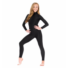 锦纶紧身连体衣体操训练瑜伽成人练功表演服舞蹈服塑身连体衣长袖