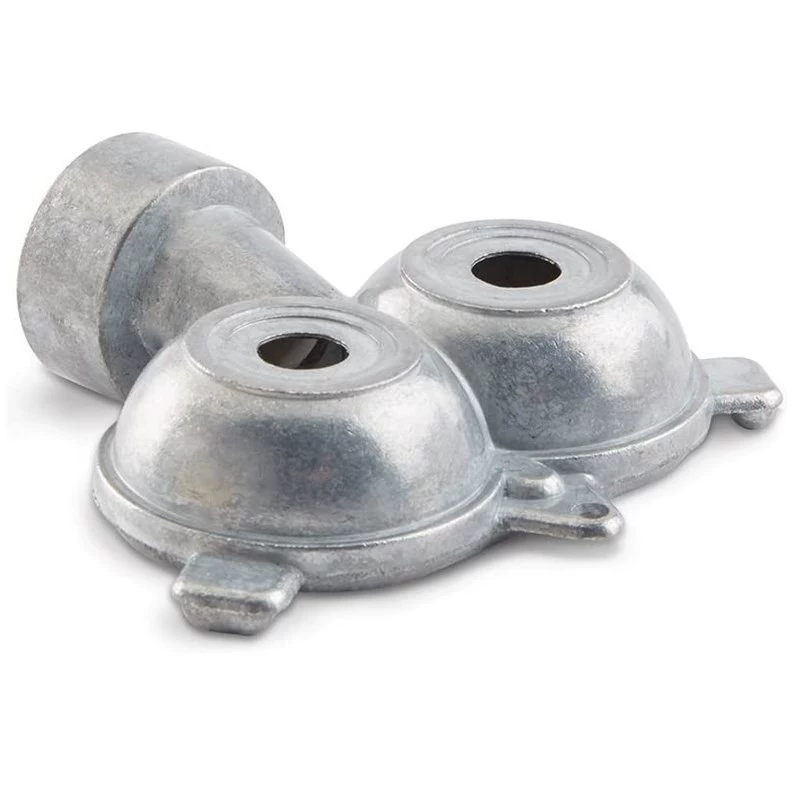 2021 Спринклерный душ из цинкового сплава металлический спринклер с двойным отводом воды