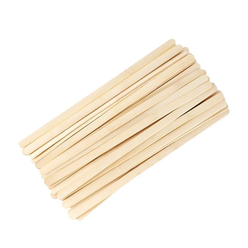 Disposable flat -signed bamboo stick ice cream visa popsicle stick net red mini gourd 12cm flat bamboo stick 30cm large string