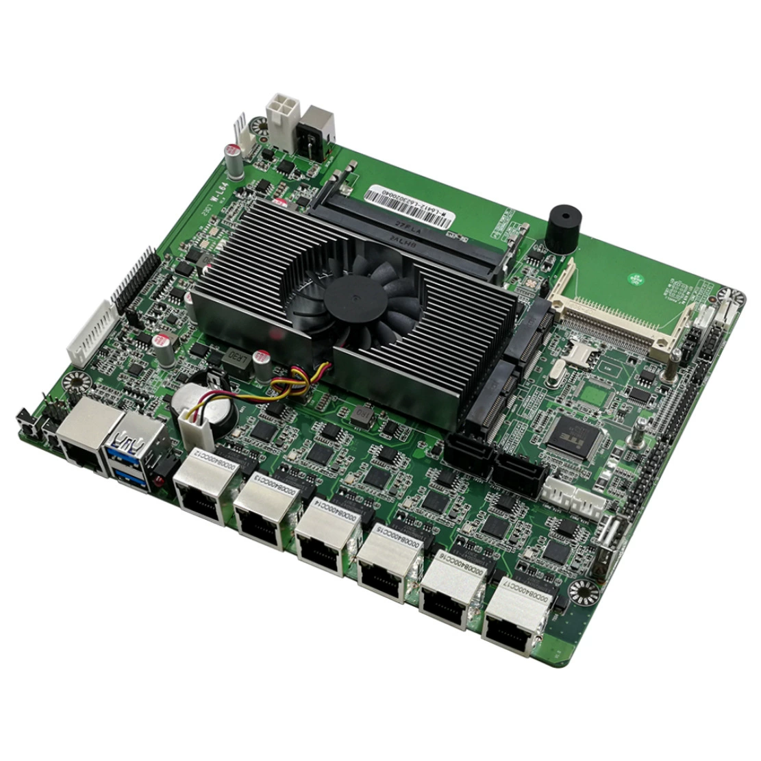微特迈 W-L6412J6413 J6412 Six-network network security soft routing server firewall industrial control motherboard