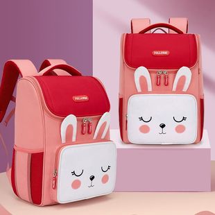 [Clear Stock] Authentic Kindergarten Primary School Men's and Women's School Bags for Grades 1-3-6 Spine Protection and Burden Reduction Backpacks