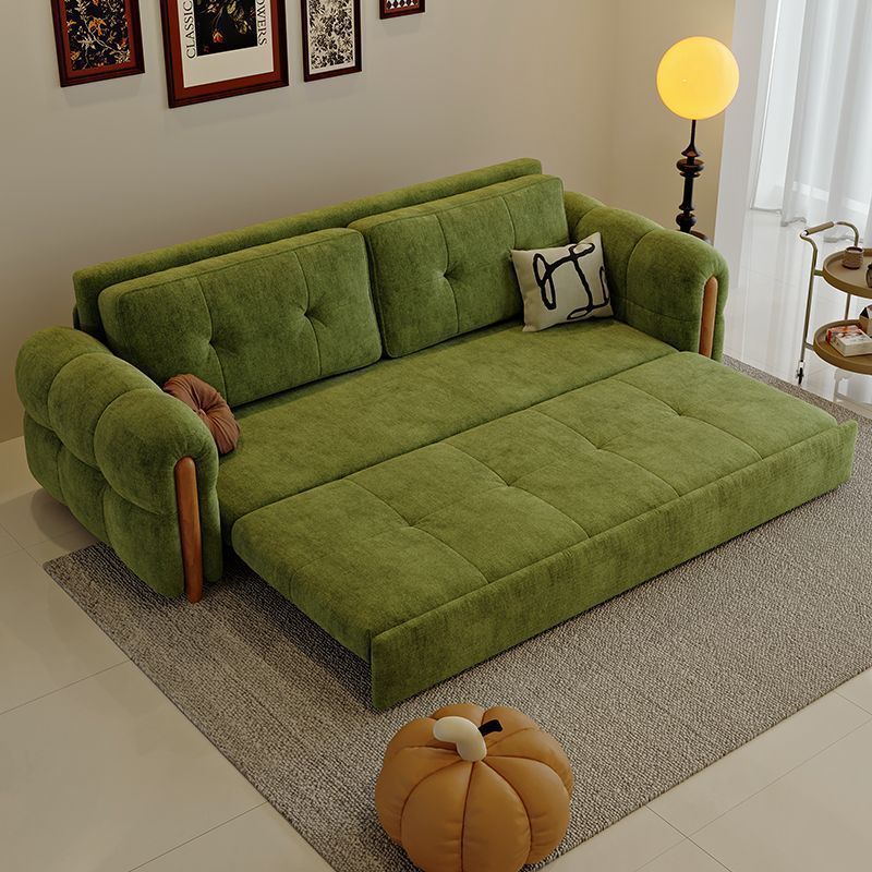 New Chenille Sofa Bed Cream All-In-One Small Living Room Multi-Functional New Foldable Storage Dual-Purpose Bed