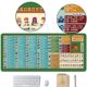 Star dew grain map mouse pad oversized custom 1.6NPC fishing strategy strategy dirty table mat