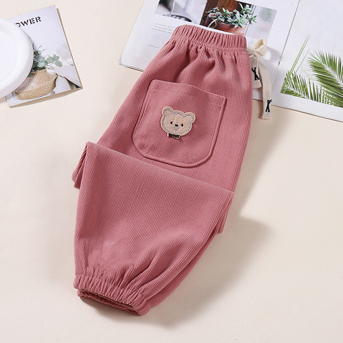 Men's Autumn/Winter Pants Spring/Summer Outerwear New Spring Pants Underwear Trendy Big Kids' Pants for Boys and Girls Casual A-Grade Pants
