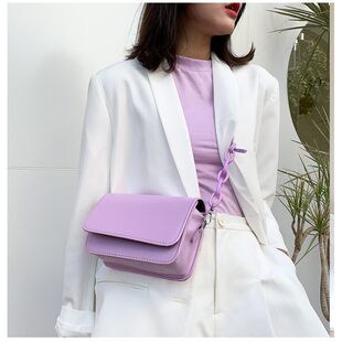 Small autumn fashionable small bag, brand acrylic shoulder bag, internet celebrity