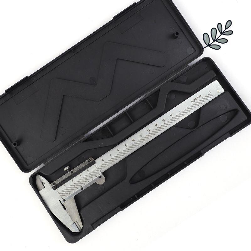 德国品质工业级不锈钢游标卡尺高精度数显一体游标卡尺测量工具15