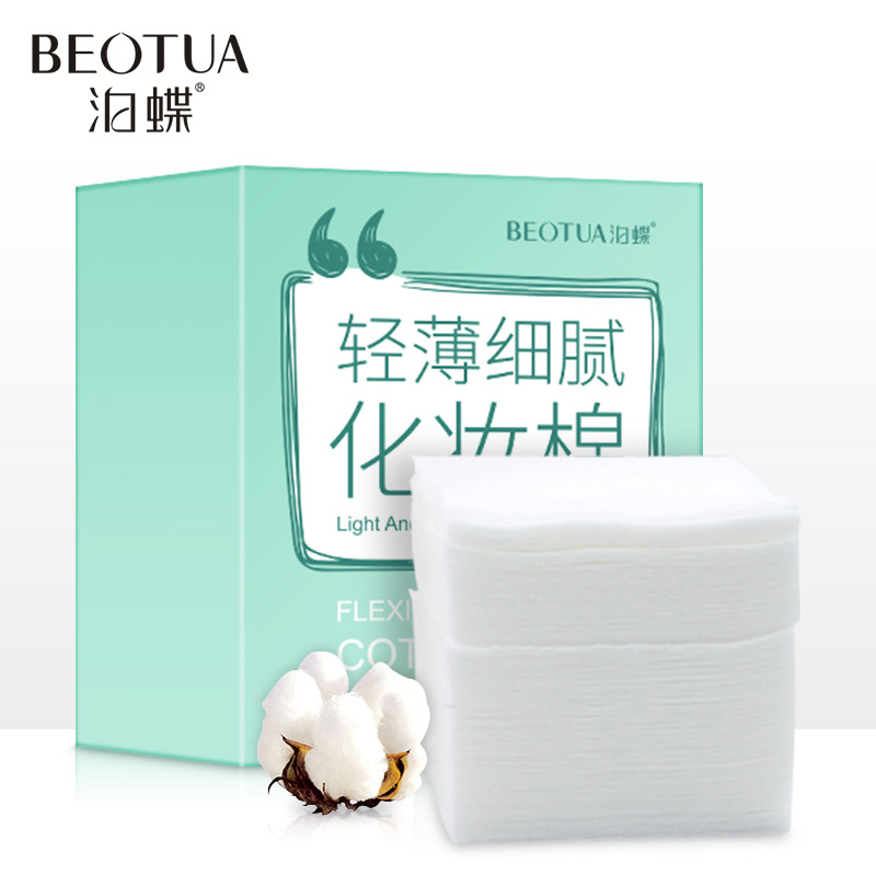 Imagen belleza maquillaje suave algodón ligero húmedo y seco limpieza algodón facial cuidado de la piel maquillaje Toalla de algodón al por mayor