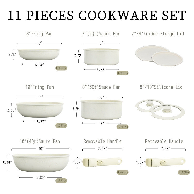 4600g Weight Cookware Kitchen and drinking utensils 1 Set Quantity Home, Daily Occasion Aluminium Alloy Material Solid Color Pattern Casual Style Casual Solid Color Aluminium Alloy Cookware 1 Set 5