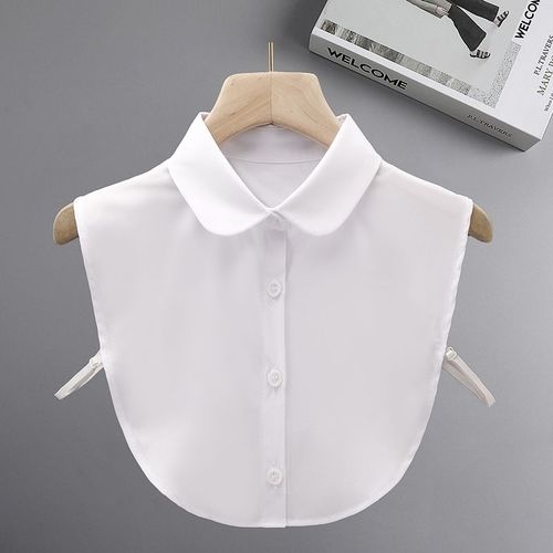 Bolero-style child sweater hoodie accessory versatile decorative collar formal false collar square collar professional academic robe collar