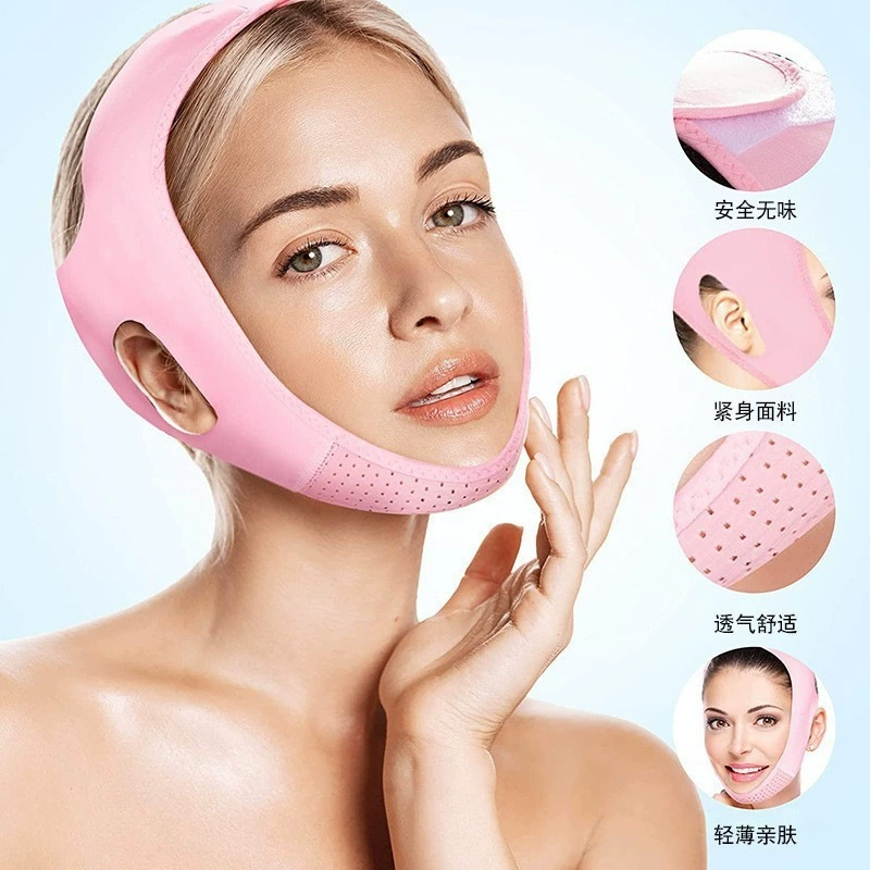 Производитель: индивидуальная V-образная маска для лица, маленькая лифтинговая повязка для сна, популярная маска для скульптурирования лица, маска для лица