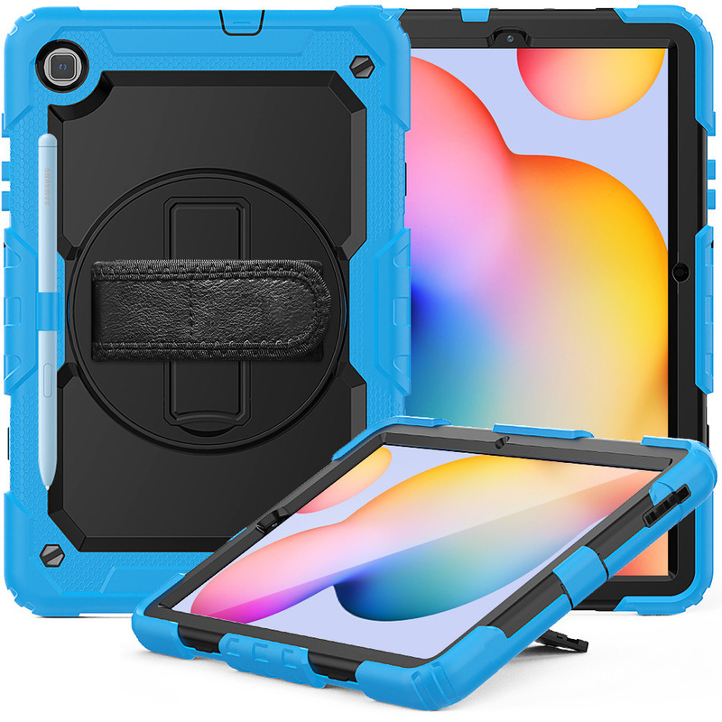 The New S8UltrA Is SuitAble for SAmsung S7FE RotAting StAnd T500 TAblet CAse X200 Anti-fAll Protective CAse A7Lit