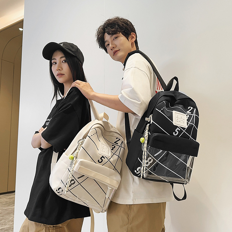 Nueva mochila pequeña y fresca, peso ligero, estudiantes de primaria y secundaria, mochila escolar unisex, mochila de viaje de ocio simple