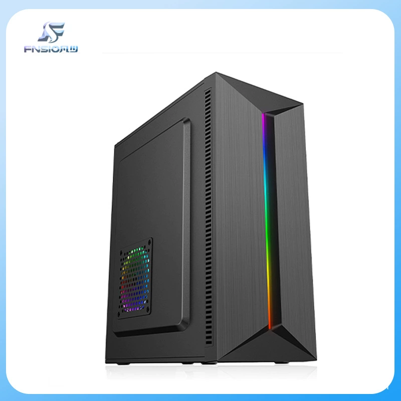 Корпус ПК ATX mid-tower, воздушное охлаждение, прозрачная боковина, 355×176×410 мм
