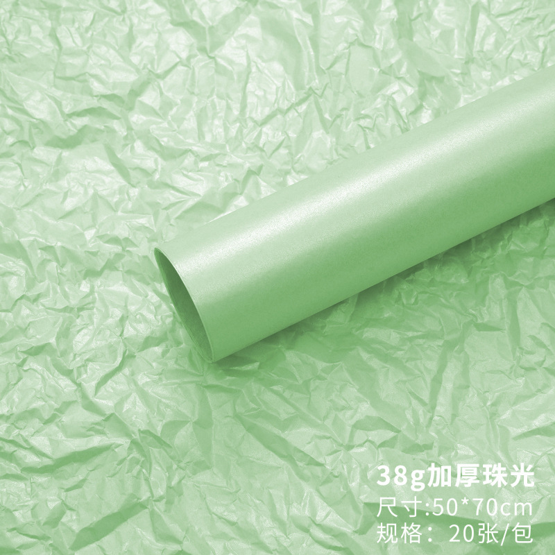 Papel Seda Perlado para Embalaje de Flores y Regalos