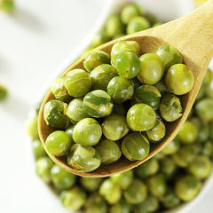 Wholesale beans bulk internet celebrity roasted nuts independent small packaging garlic flavor green beans green pea snacks