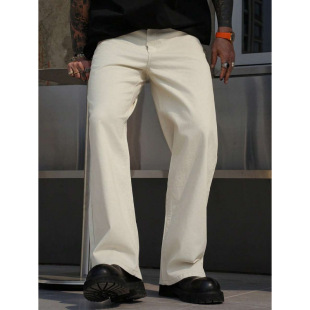 R 57627 American High Street White Mens Jeans ��ʽ�ְ߽�ɫţ