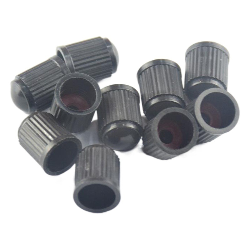 Standard Type Plastic Valve Cap with Sealing Ring, Dust Cover for Car and Bicycle Tires