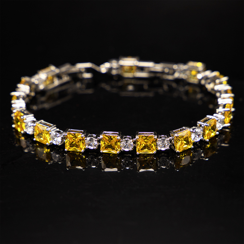 25g Weight Zircon Inlay Material Bracelets Classification 1 Piece Quantity Daily Occasion Copper Material Water Droplets Pattern Women'S Gender Inlay Design Fashion Style 1 Piece Fashion Water Droplets Copper Inlay Zircon Bracelets 6