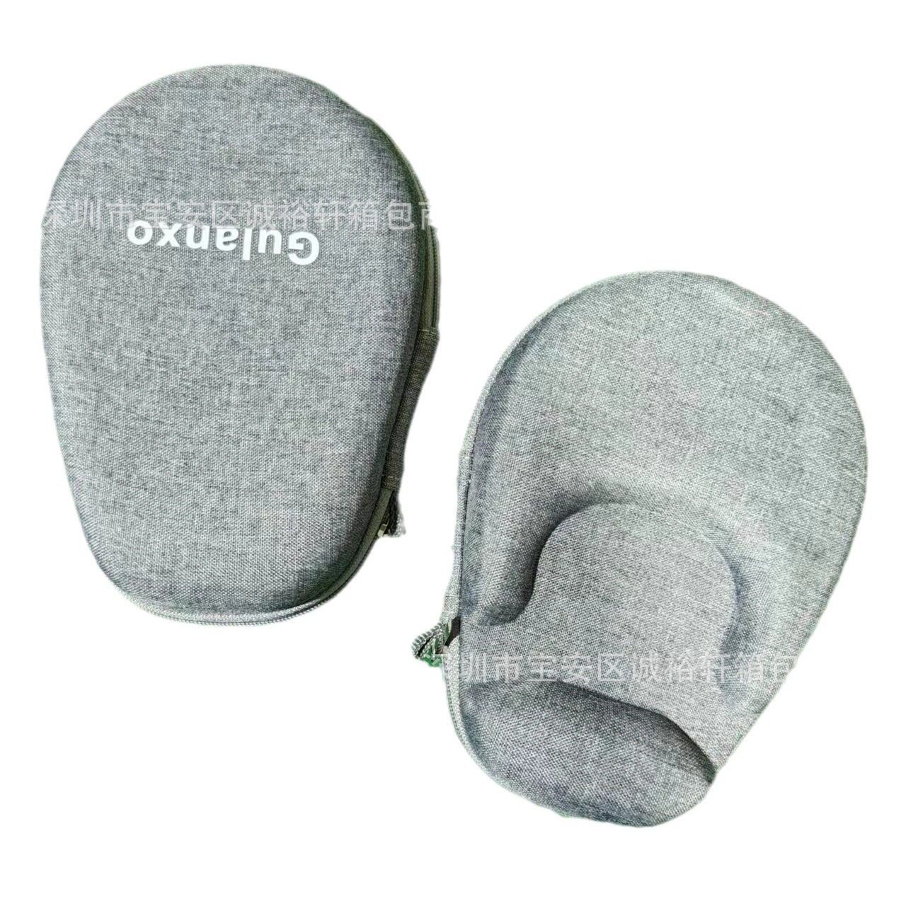 新款 拉链包 眼镜盒 挂脖 耳机 收纳盒