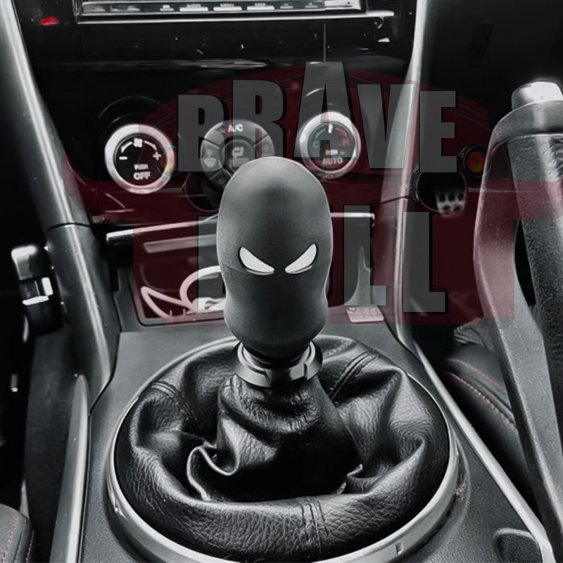 Halloween Black Ghost Car Modified Shift Lever Head Car Manual Gear Shift Handle Universal Shift Lever