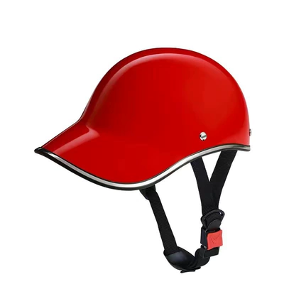 Protection Half Helmet Motorcycle, Motosiklet kaskı (dəbilqə) - abs-reinforced-red