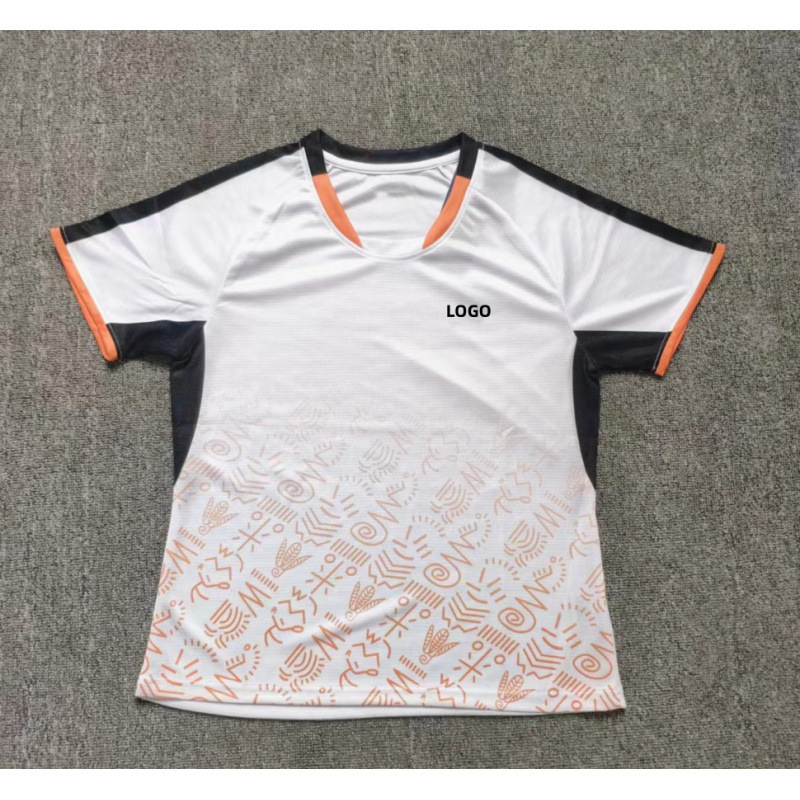 2025夏季新款羽毛球服男女款运动速干短袖上衣团队服跑步运动速干|undefined