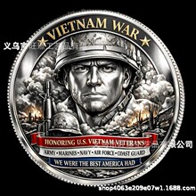 �羳�¿� Vietnam veteran war coin Խ���ϱ��𠎼o���ƽ���ӡ