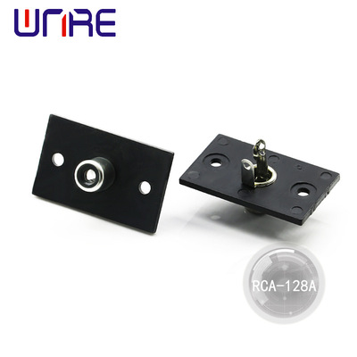 Vaynol Hole With the core Interface connector environmental protection panel RCA-128A audio frequency av Cinch