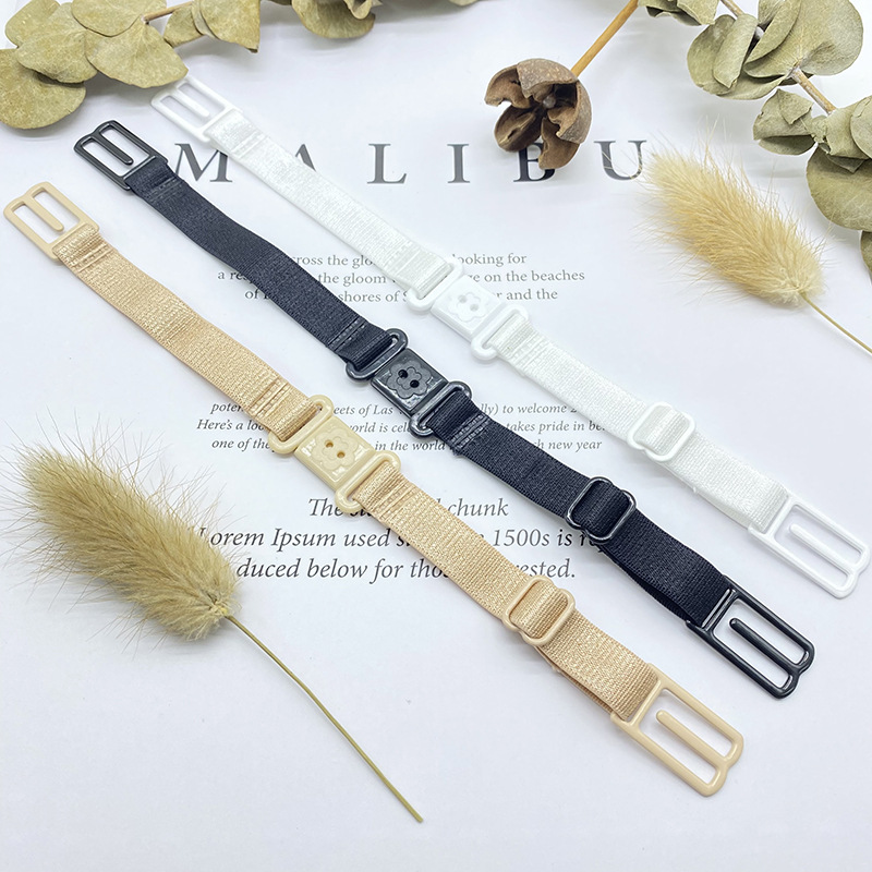 JK extension strap 1CM shoulder strap sports bra latch buckle adjustable elastic strap tie extension buckle