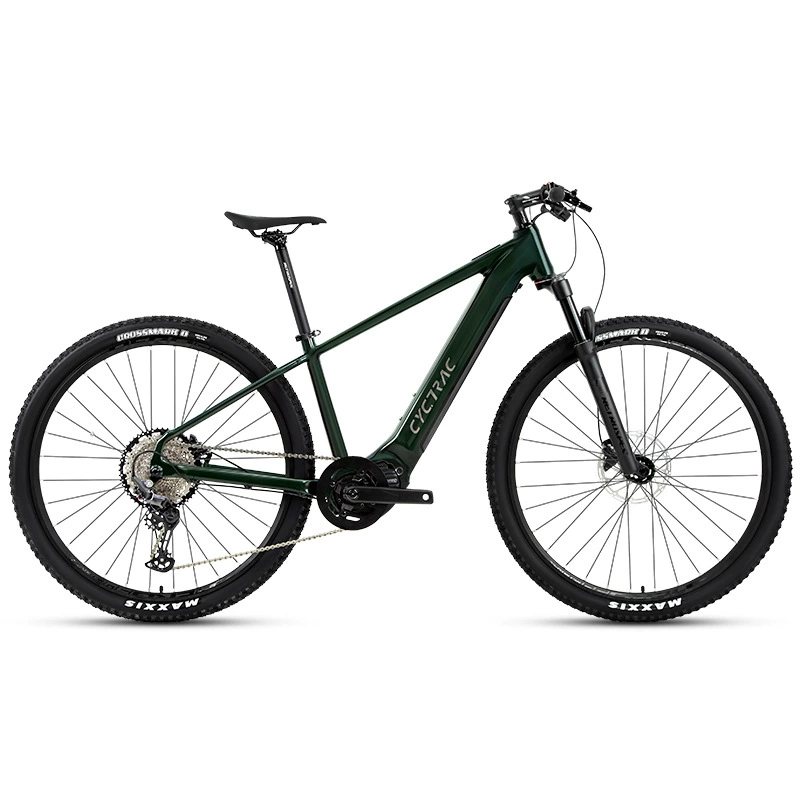CYCTRAC Металлический велосипед с тормозной системой, электрическая литиевая батарея, электрический автомобиль, алюминиевый сплав, второе поколение, 12 скоростей