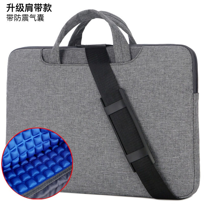Simple Laptop Bag Suitable for Apple 13inch Huawei 15.6inch Laptop Bag for Men and Women Wear-Resistant Logo