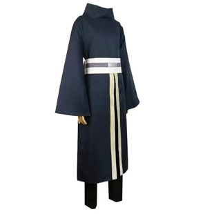 Naruto Obito Cosplay Outfit Uchiha Cosplay Fan Costume Set Three-Eyed White Glowing Mask Full Set