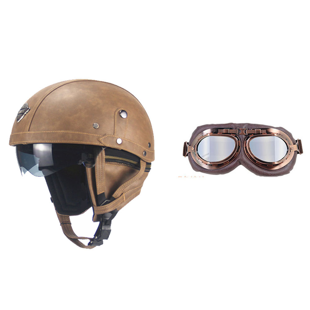 K328 라이트 브라운 헬멧 + 01 실버피스