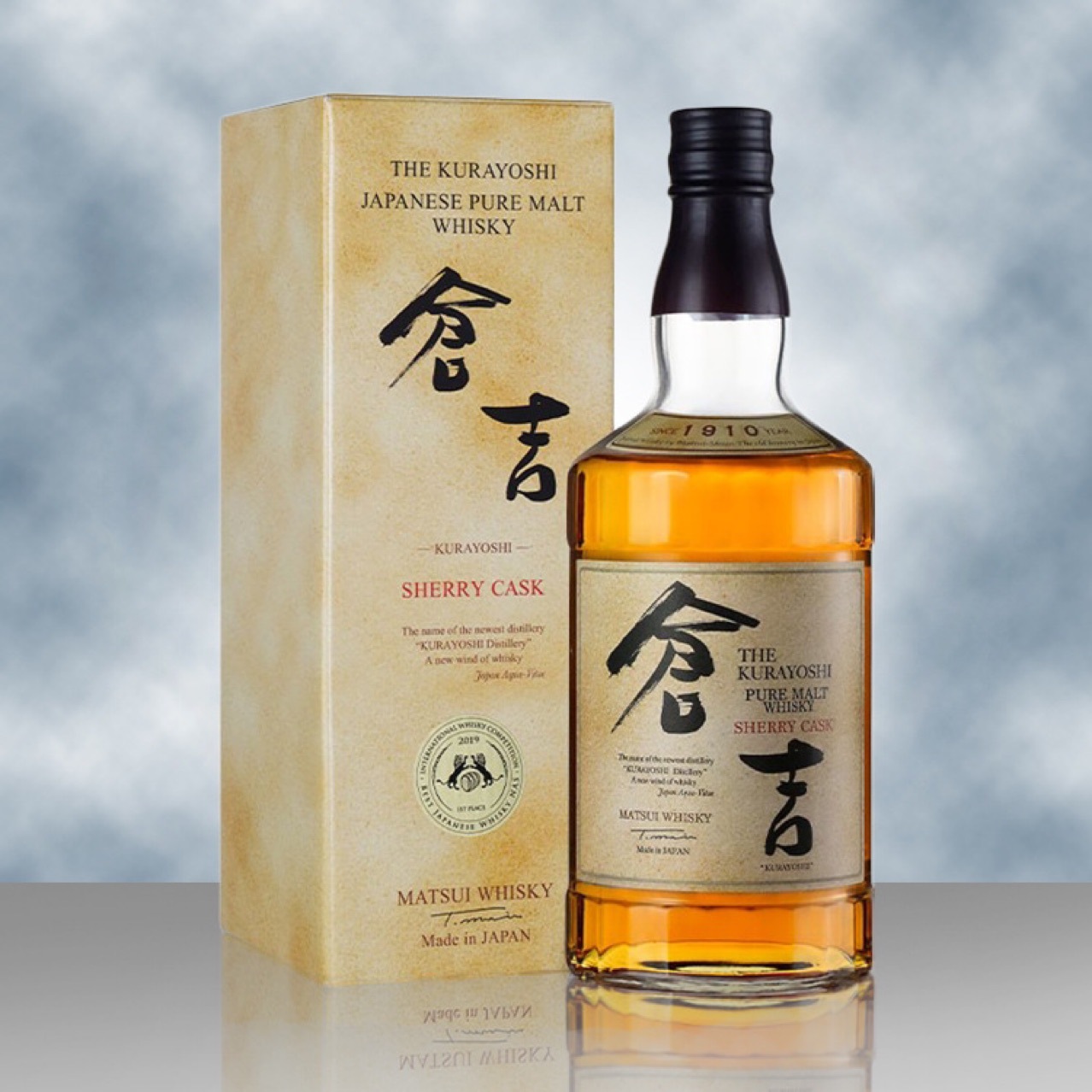 仓吉纯麦雪梨桶酿造日本威士忌行货洋酒日威Kurayoshi调配型700ml