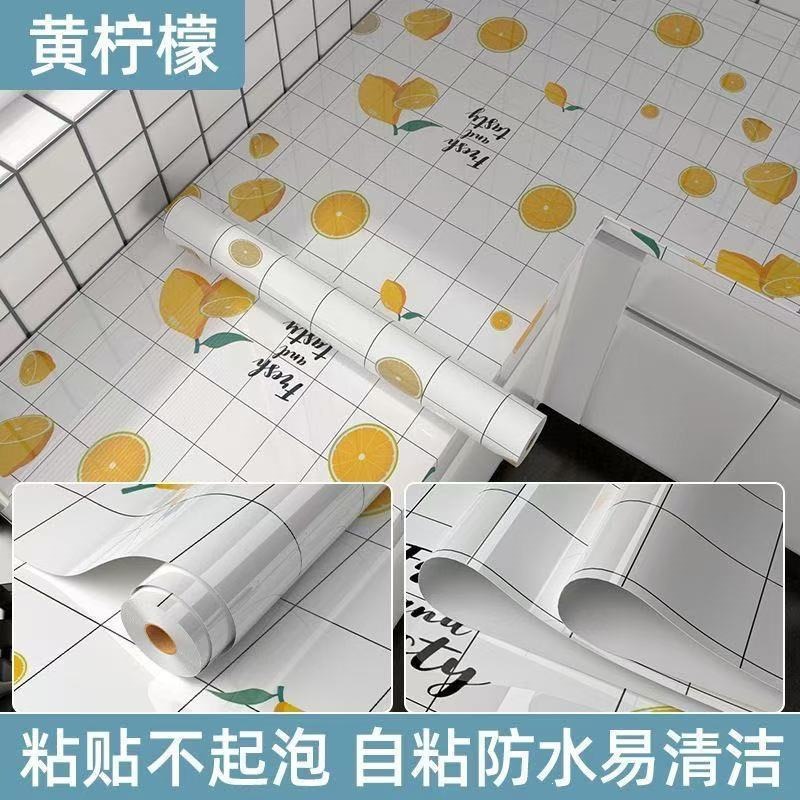 Cocina de mármol a prueba de agua a prueba de aceite pegatinas resistentes a altas temperaturas papel pintado autoadhesivo gabinete de cocina hogar a prueba de humedad estufas renovación papel pintado