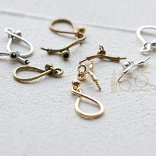 DIY��Ʒ��ͭ����ƺ��ƺ���OT�۽�β�ۿ�ճ��20*19mm(4692C)