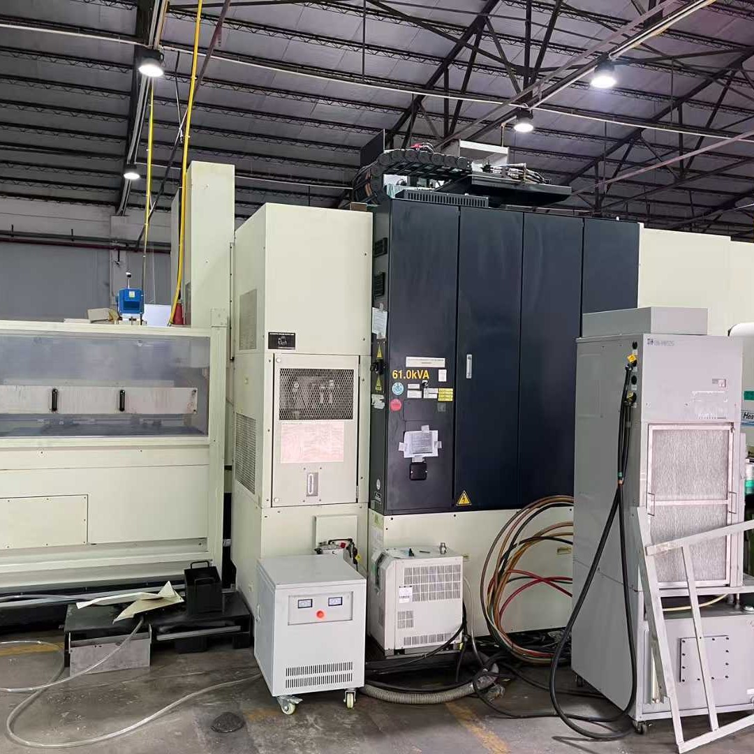 转让二手牧野V77立式加工中心工作台承重2500刀库:30把