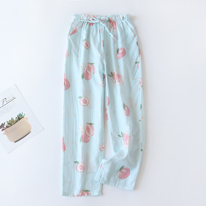 LHブルージェリーウサギ-ガーゼパンツ