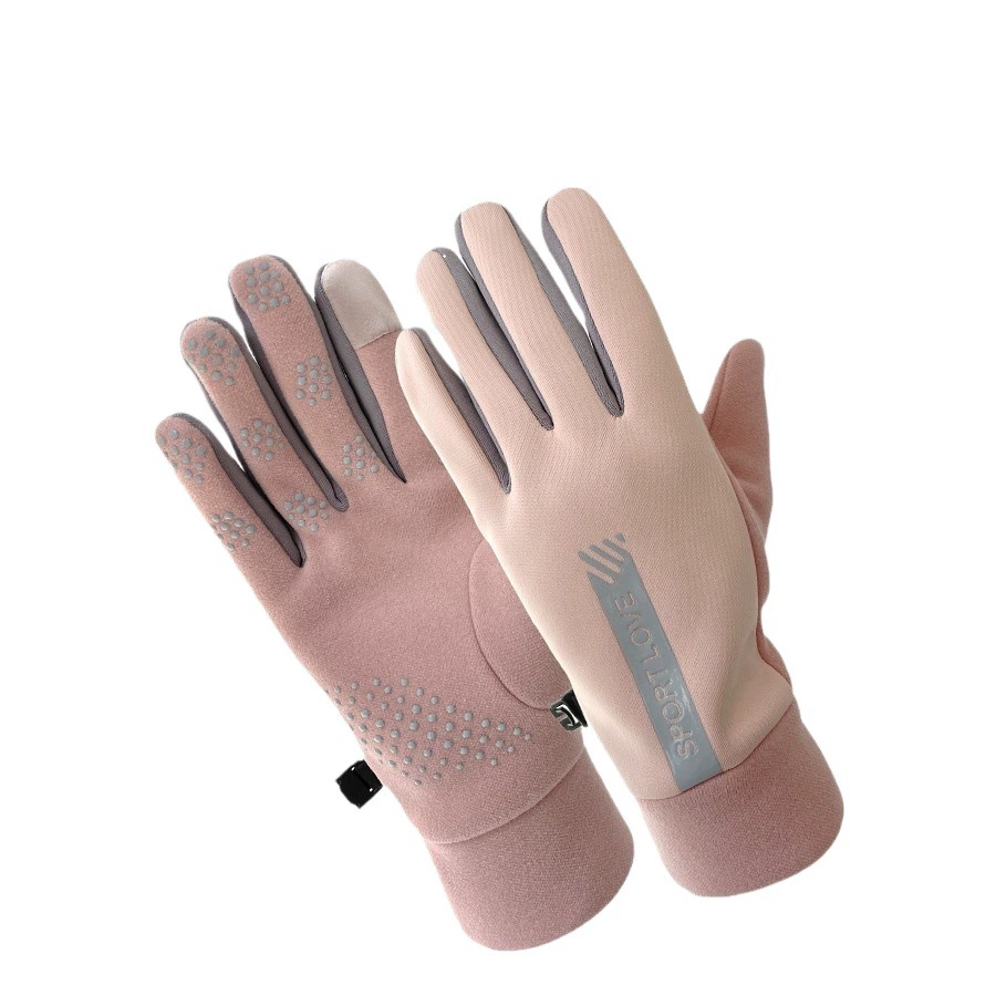 Зимний Велоспорт Электрические теплые перчатки с сенсорным экраном на флисовой подкладке Уличные ветрозащитные водонепроницаемые нескользящие перчатки для мужчин и женщин Велоспорт